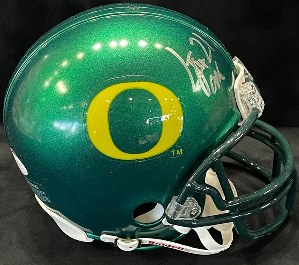 LaMichael James Autographed Oregon Ducks Mini Helmet (JSA)