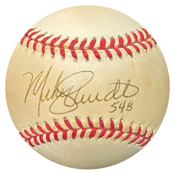 Mike Schmidt "548" Autographed Baseball (JSA)