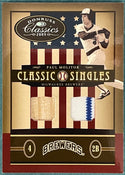 Paul Molitor 2005 Donruss Classics Jersey & Bat Card #14/25