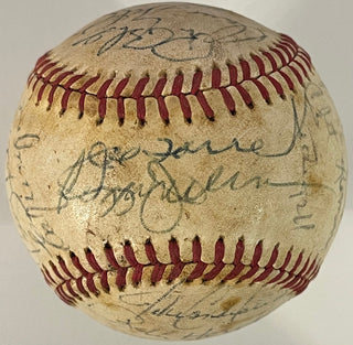 Old Timers Autographed Official Major League Baseball