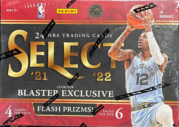 2021-22 Panini Select Basketball 6-Pack Blaster Box