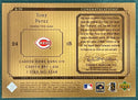 Tony Perez 2001 Upper Deck Cooperstown Collection Bat Card
