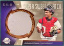 Johnny Estrada 2006 Upper Deck Sweet Spot Game Used Jersey Card #24/299