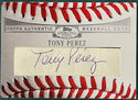 Tony Perez 2006 Autographed Topps Sterling Cuts Card