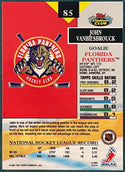 John Vanbiesbrouck Autographed 1994-95 Topps Stadium Club Card