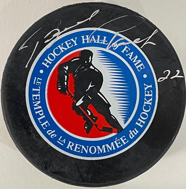 Brad Park Autographed Hall of Fame Puck