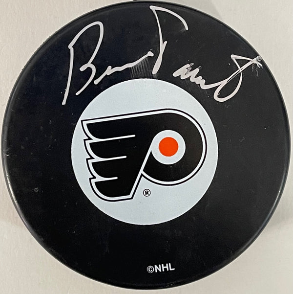 Bernie Parent Autographed Philadelphia Flyers Official Puck