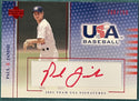Paul Janish Autographed 2005 Upper Deck USA Card #708/750