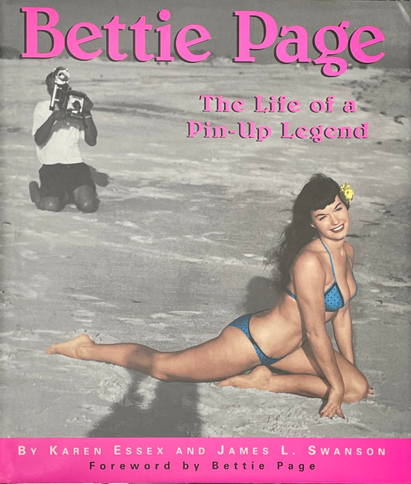 Bettie Page Autographed "The Life of A Pin-Up Legend" Book (JSA)