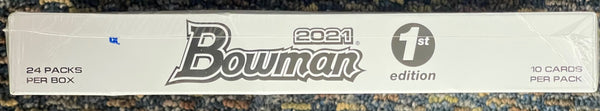 2021 Bowman 1st Edition Baseball Hobby Box Factory Sealed