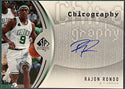 Rajon Rondo 2006-07 Autographed Upper Deck SP Authentic Card