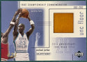 Michael Jordan 2001-02 Upper Deck Ovation Game Used Floor Card