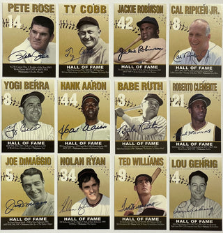 Colorized Baseball Legends U.S. Coins Ruth,Cobb,Gehrig,Clemente & others