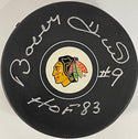 Bobby Hull Autographed Official Chicago Blackhawks Puck