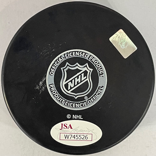 Bobby Hull Autographed Chicago Blackhawks Official Puck (JSA)