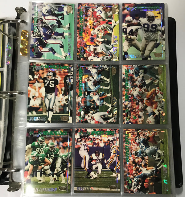 1993 Topps Stadium Club Members Only Football Complete Set
