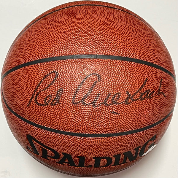 Red Auerbach Autographed Indoor/Outdoor Basketball (JSA)