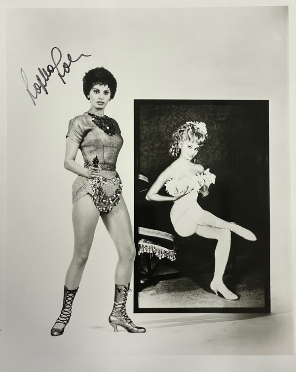 Sophia Loren Autographed 8x10 Celebrity Photo