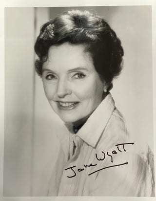Jane Wyatt Autographed 8x10 Celebrity Photo