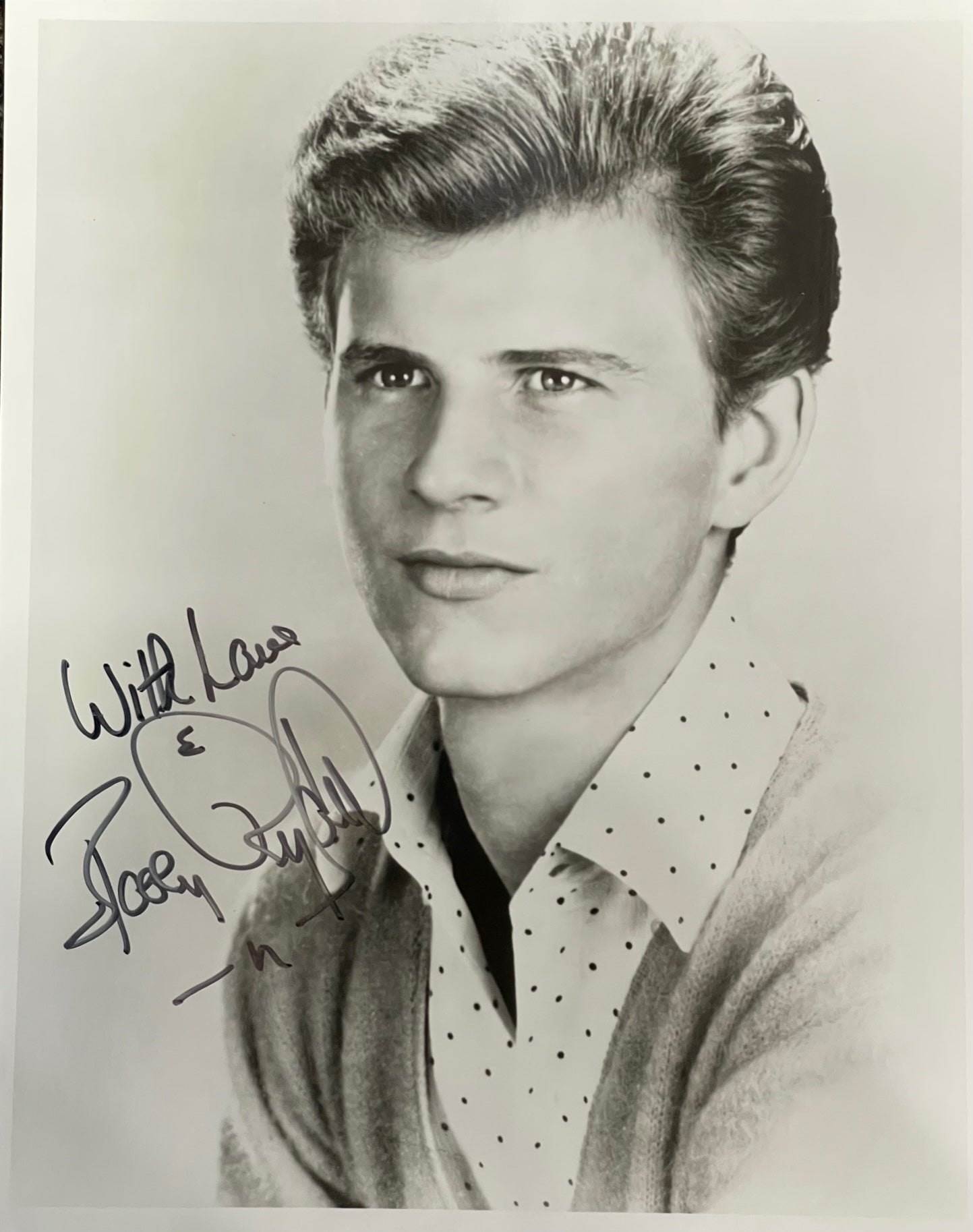 Bobby Rydell Autographed 8x10 Celebrity Photo | Hollywood Collectibles