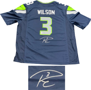 Russell Wilson Autographed Seattle Seahawks Authentic Jersey