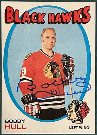 Bobby Hull Autographed 1972-73 Topps Card