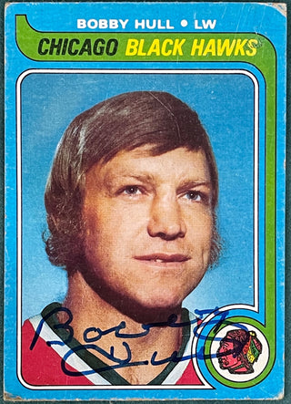 Bobby Hull Autographed 1979-80 Topps Card