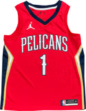 Zion Williamson Autographed New Orleans Pelicans Authentic Swingman Jersey (Fanatics)
