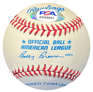 Mickey Mantle Autographed Baseball (PSA Auto Grade 9)