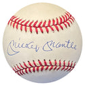 Mickey Mantle Autographed Baseball (PSA Auto Grade 9)