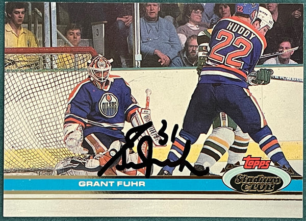 Grant Fuhr Autographed