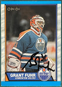 Grant Fuhr Autographed 1989-90 O-Pee-Chee Card