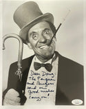 Burgess Meredith Autographed 8x10 Celebrity Photo (JSA)