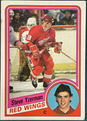 Steve Yzerman Unsigned 1984-85 Topps Rookie Card