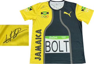 Usain Bolt Autographed Rio Olympics Jersey (BVG)