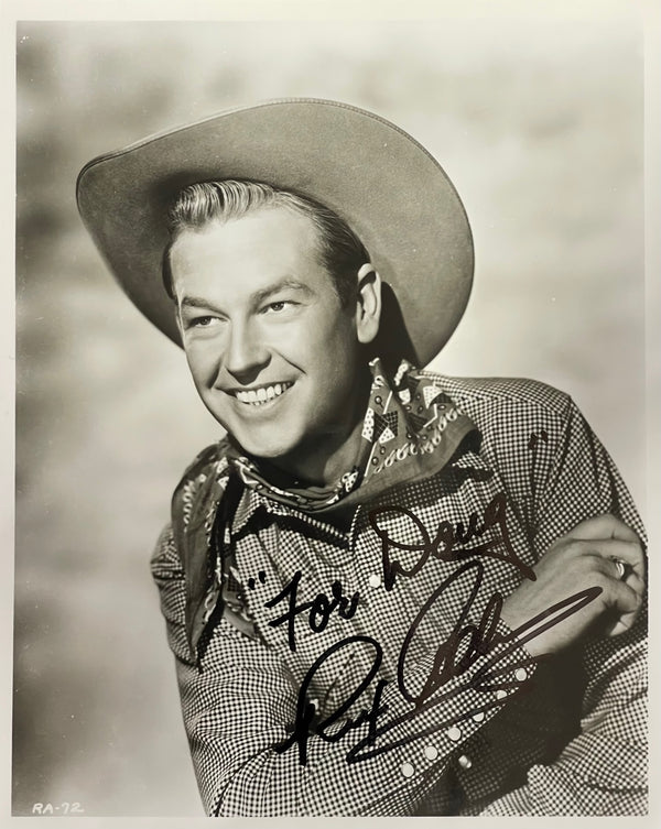 Rex Allen Autographed 8x10 Celebrity Photo