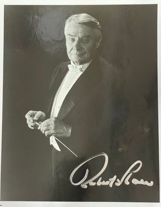 Robert L Shaw Autographed 8x10 Celebrity Photo