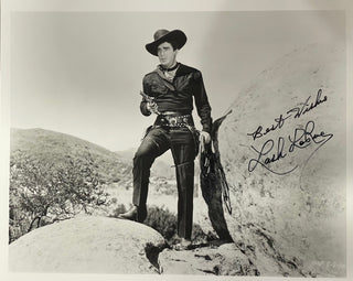 Lash LaRue Autographed 8x10 Celebrity Photo