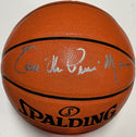 Earl Monroe Autographed Spalding Indoor/Outdoor Basketball (PSA)