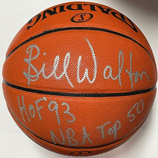 Bill Walton Autographed Spalding Indoor/Outdoor Basketball