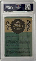 Harry Howell Autographed 1962-63 Topps Card #46 (PSA)