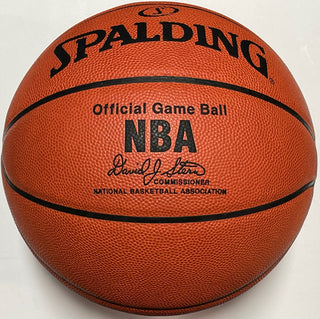 Nate Archibald Autographed Spalding Leather Basketball