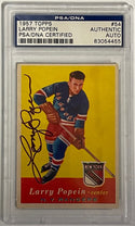 Larry Popein Autographed 1957-58 Topps Card #54 (PSA)