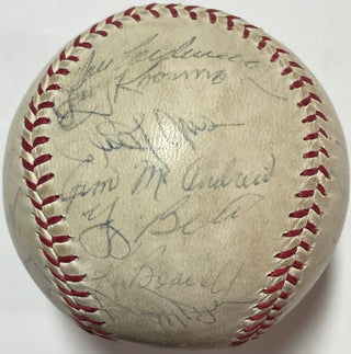1970 New York Mets Team Signed Baseball
