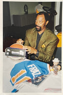 Walt Frazier Autographed Spalding Hardwood Classic Basketball