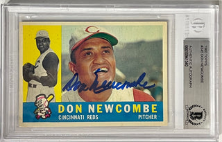 Don Newcombe autographed 1960 Topps Card #345 (Beckett)