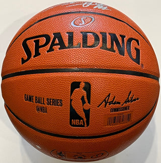 Mario Chalmers Autographed Spalding Basketball