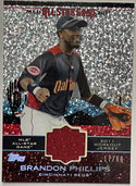 Brandon Phillips 2011 Topps All Star Game Workout Jersey Card #17/60