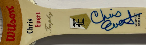 Vintage Tennis Racket Wilson Chris Evert Autograph Vintage Tennis Racket Wilson Chris Evert Autograph