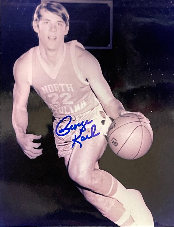 George Karl Autographed 8x10 Basketball Photo